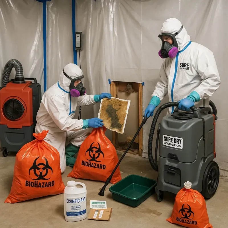 Contaminated Water Handling Protocols process in Clinton County, MO