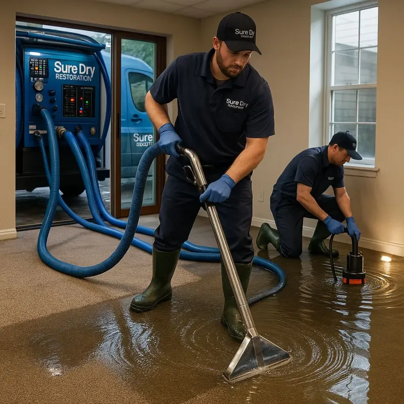Water Extraction and Removal process in Clinton County, MO